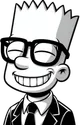 bart reseprensentando um especialista no assunto